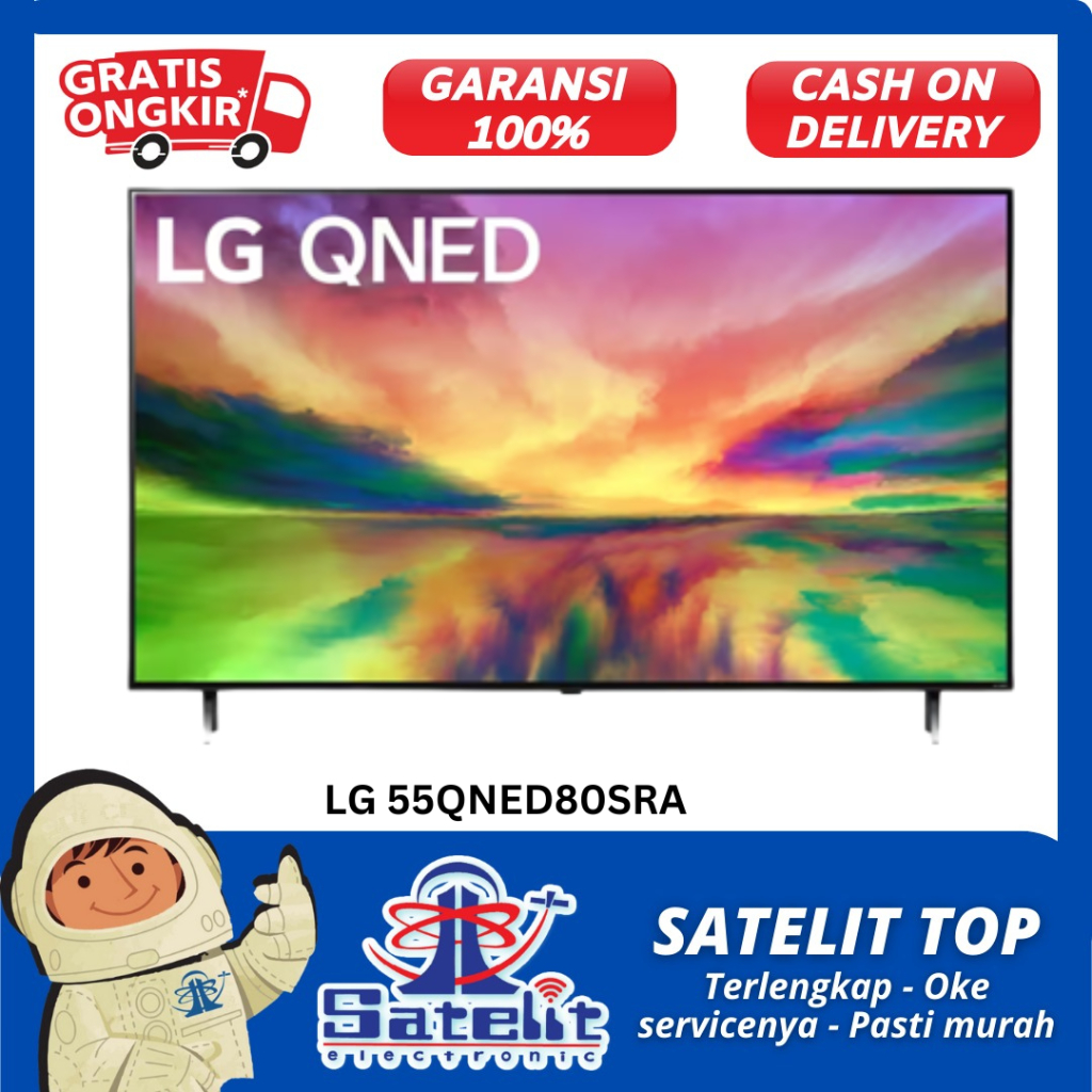 LED TV / TELEVISI / LG 55QNED80SR / PROMO