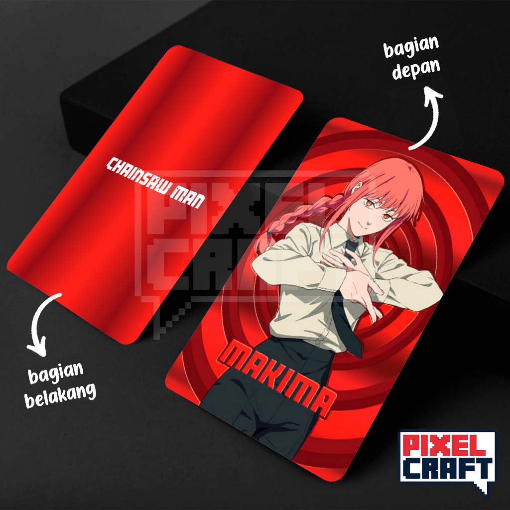 Photocard Karakter Anime CHAINSAW MAN (Ver 1)