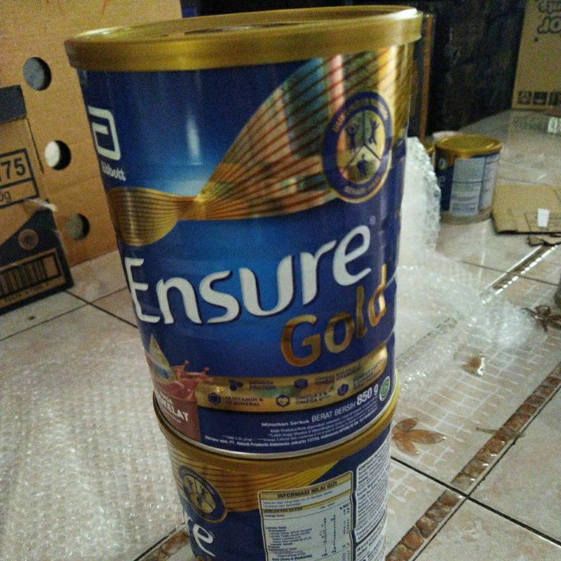 

Ensure Gold Vanila Gandum & Coklat 850gr