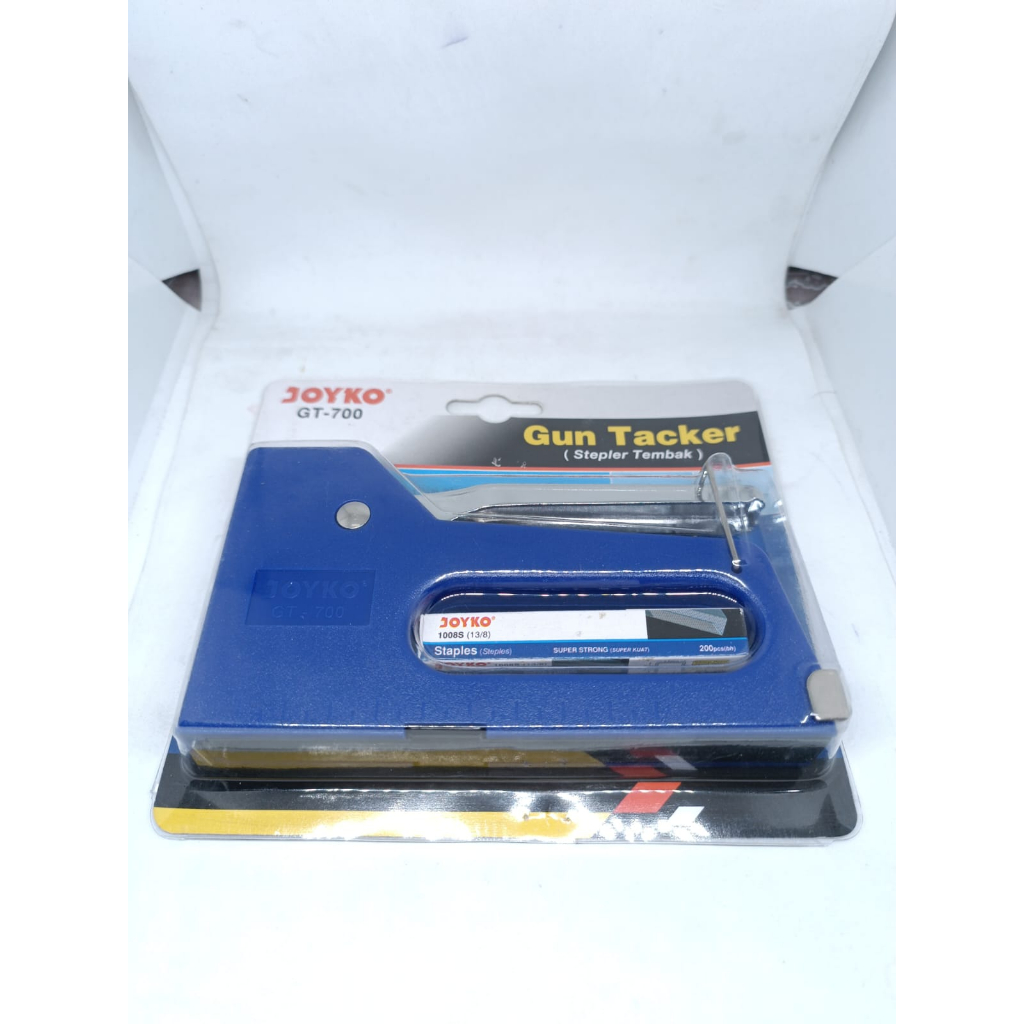 

STAPLES TEMBAK PLASTIK BIASA STAPLES BANGUNAN MEREK JOYKO GT 700 1 PCS