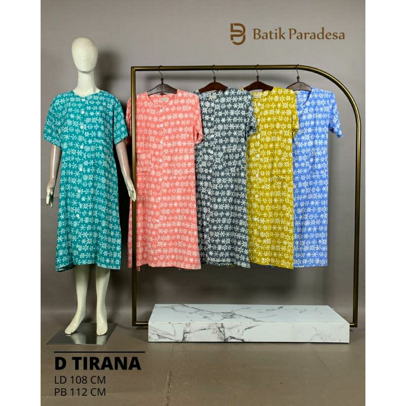 Daster Batik Pekalongan Daster Busui Daster Tirana All Size Batik Paradesa by Batik Huza