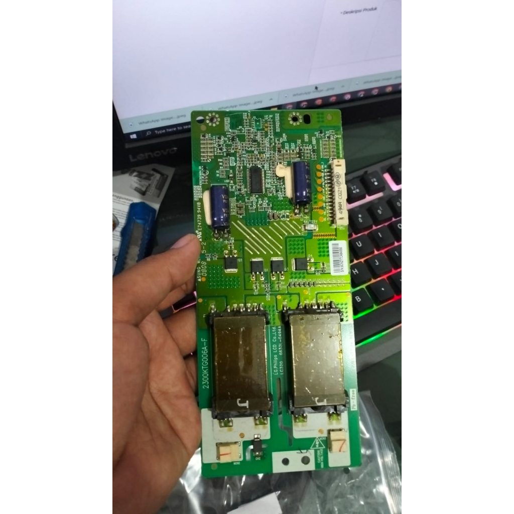 Ballast - inverter back light tv lcd LG 32 - 32LG30RA - 32LG60R - 32LG60 R