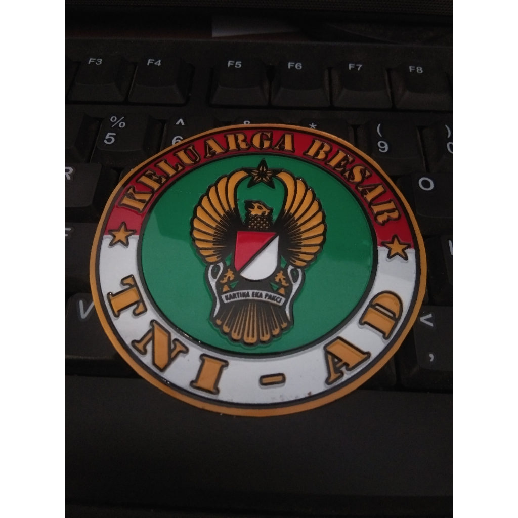 Sticker Emboss Keluarga TNI AD
