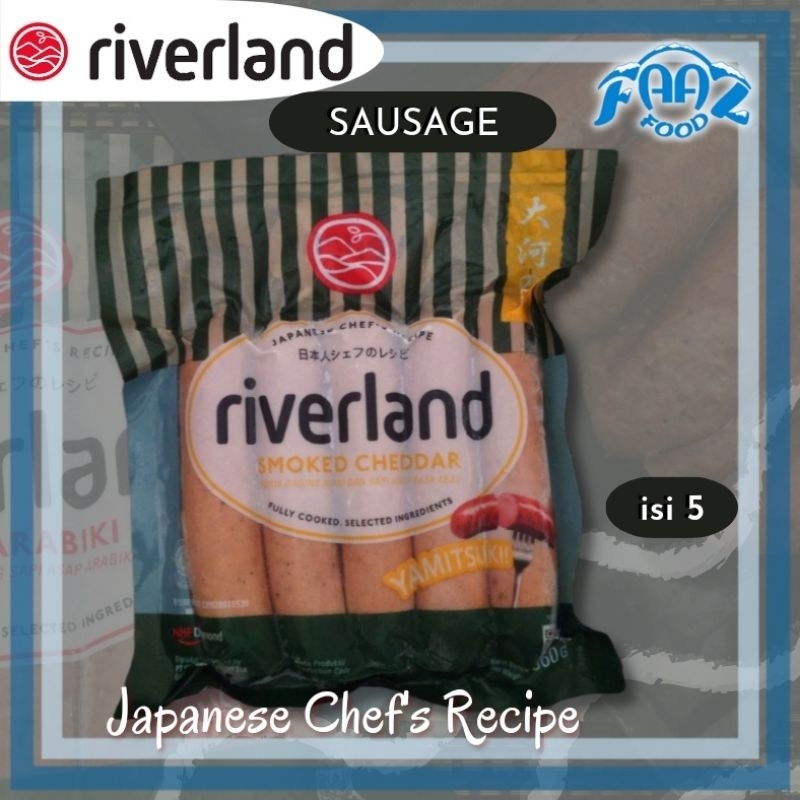 

Sosis Smoked Cheddar Riverland (Sosis Daging Premium)