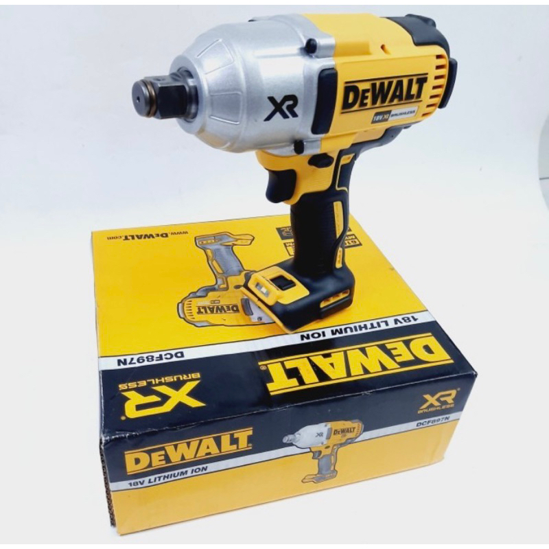 Mesin Bor Brushless Impact Wrench 3/4” DEWALT DCF897N Cordless Baterai DCF897 DCF 897 DCF897N-KR DCF