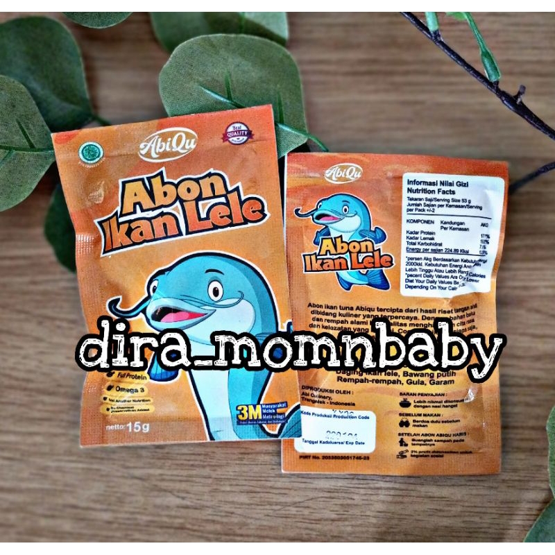 

[SIAP MAKAN] ABON IKAN LELE MPASI ABIQU BEST SELLER TERLARIS