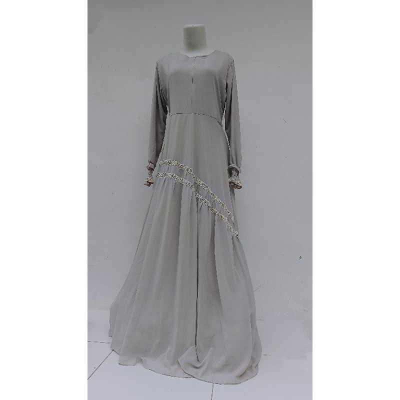 GAMIS CERUTY PREMIUM,GAMIS POLOS, GAMIS BUTIK,BUSANA MUSLIM,OFFICIAL