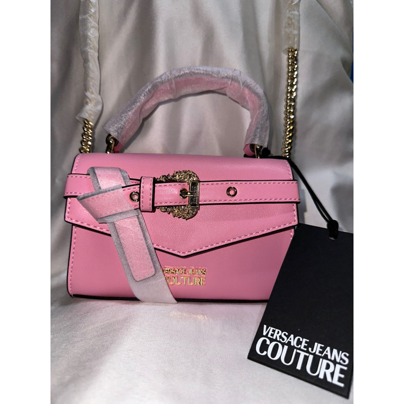 Versace Jeans Couture Buckle Top Handle Bag