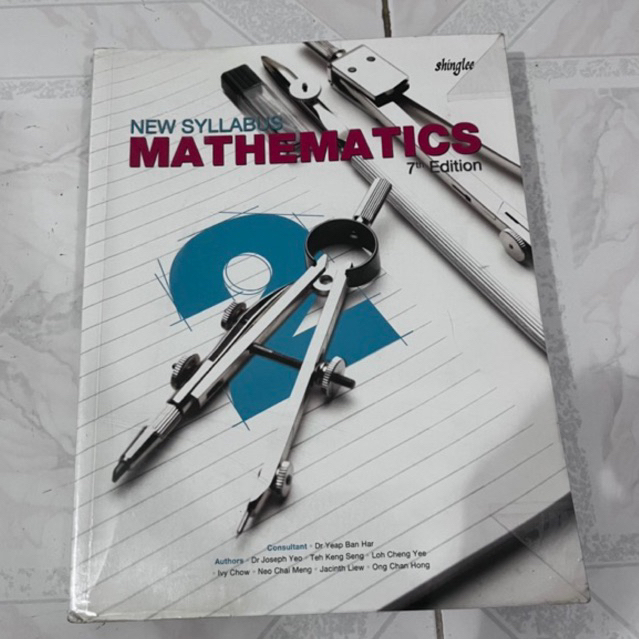 

NEW SYLLABUS MATHEMATHICS 7TH EDITION JILID 2 BY SHINGLEE