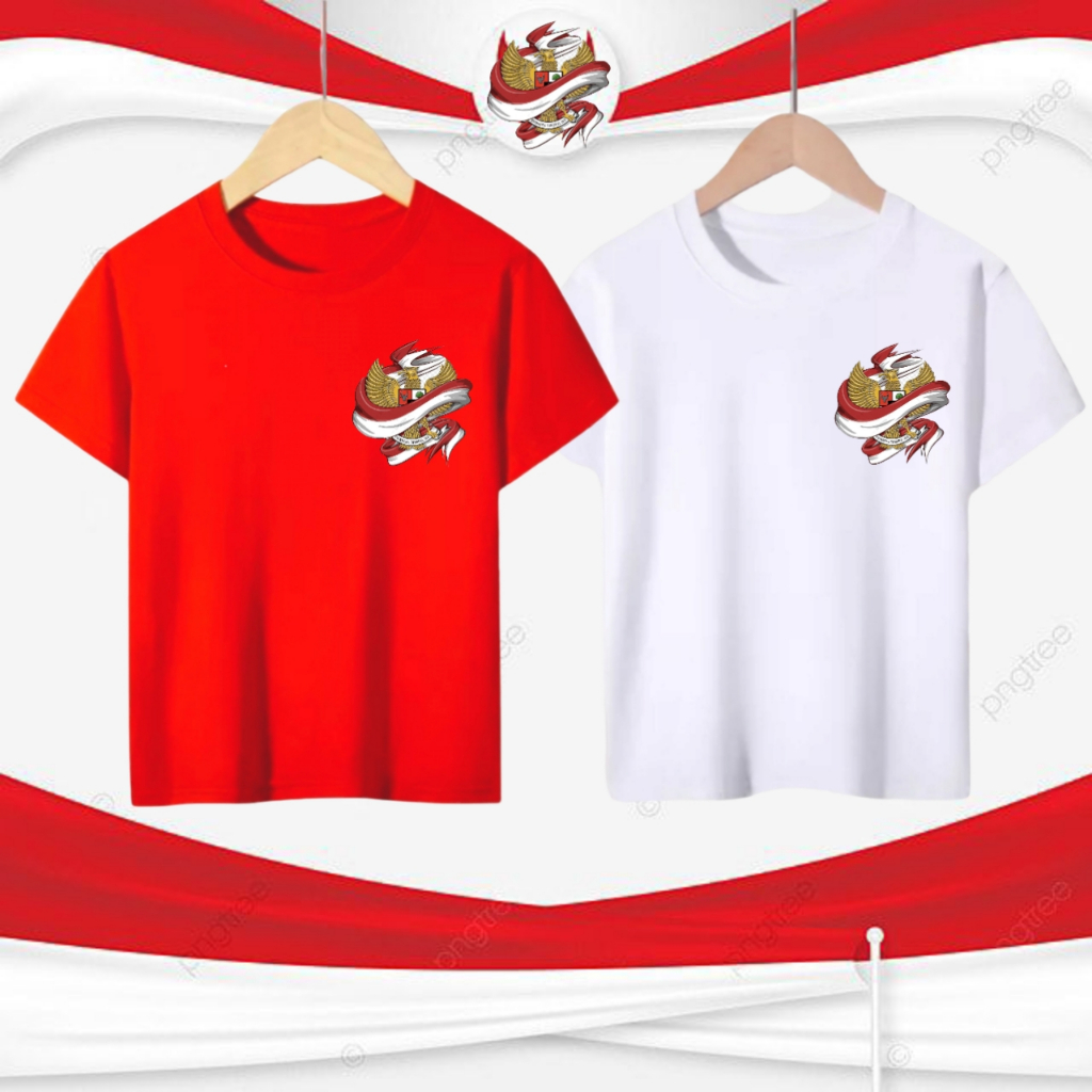 KAOS ANAK DIRGAHAYU LOGO GARUDA PANCASILA