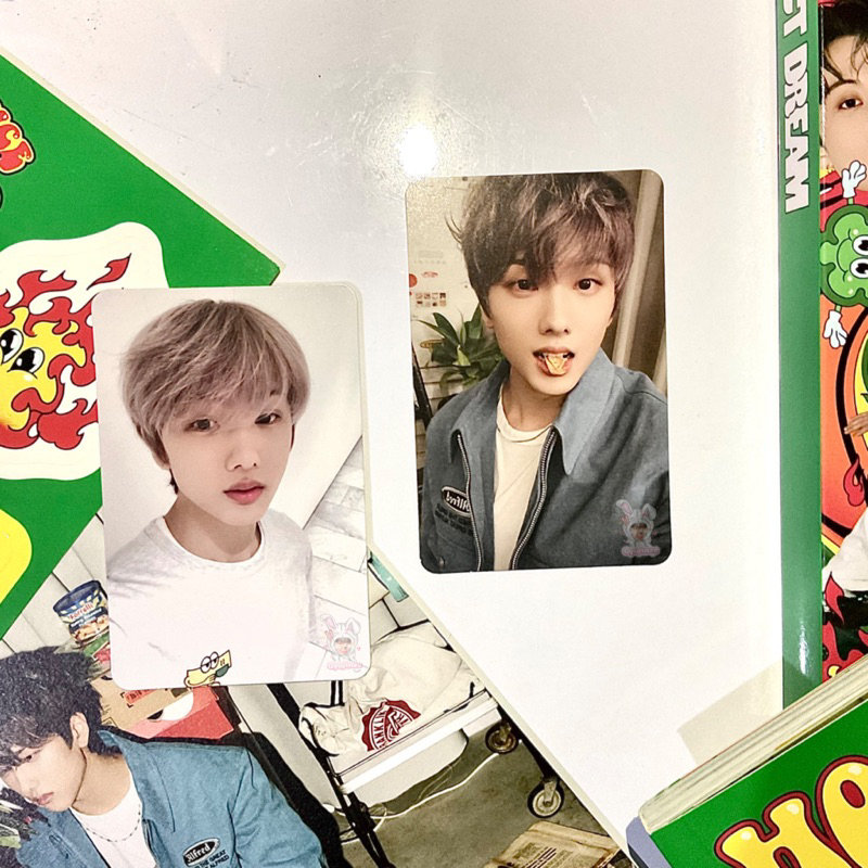 PC photocard jisung boring hot sauce nct dream chiki jisung cafe album only hot sauce boring fullset