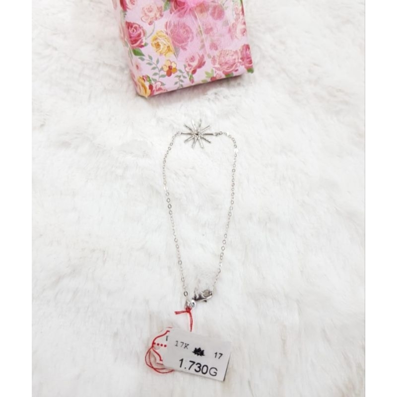 Gelang rantai emas 75 kincir