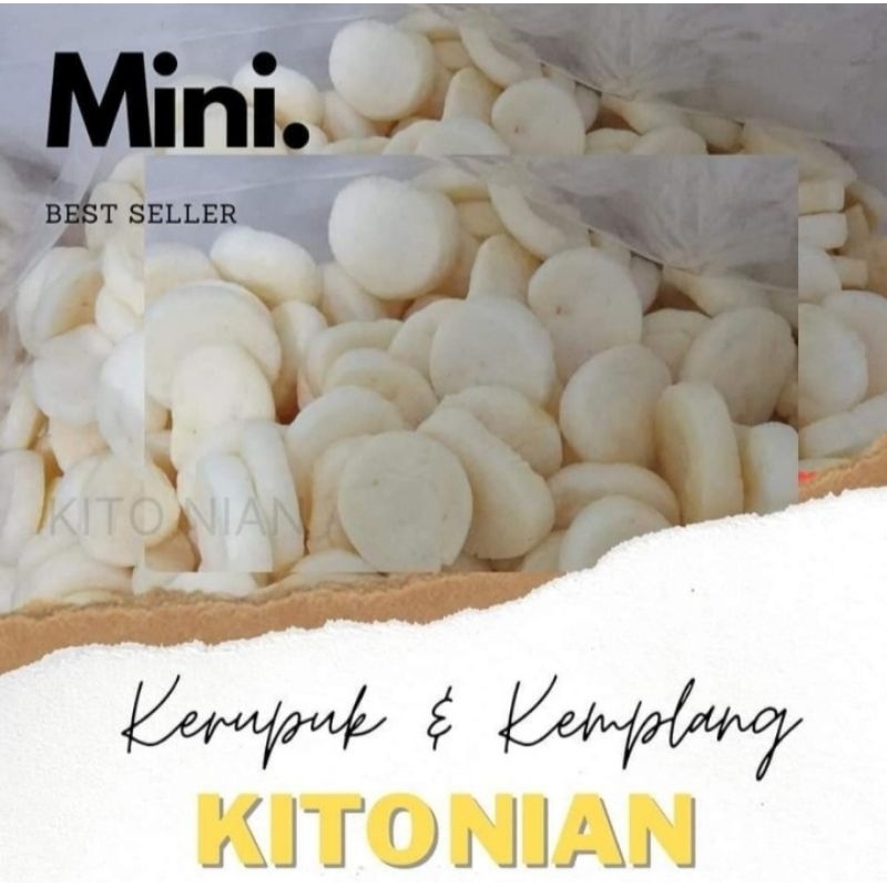 

[COD] Kerupuk kemplang mini khas palembang ukuran 250g || Kerupuk asli ikan tenggiri khas palembang kerupuk kemplang mini