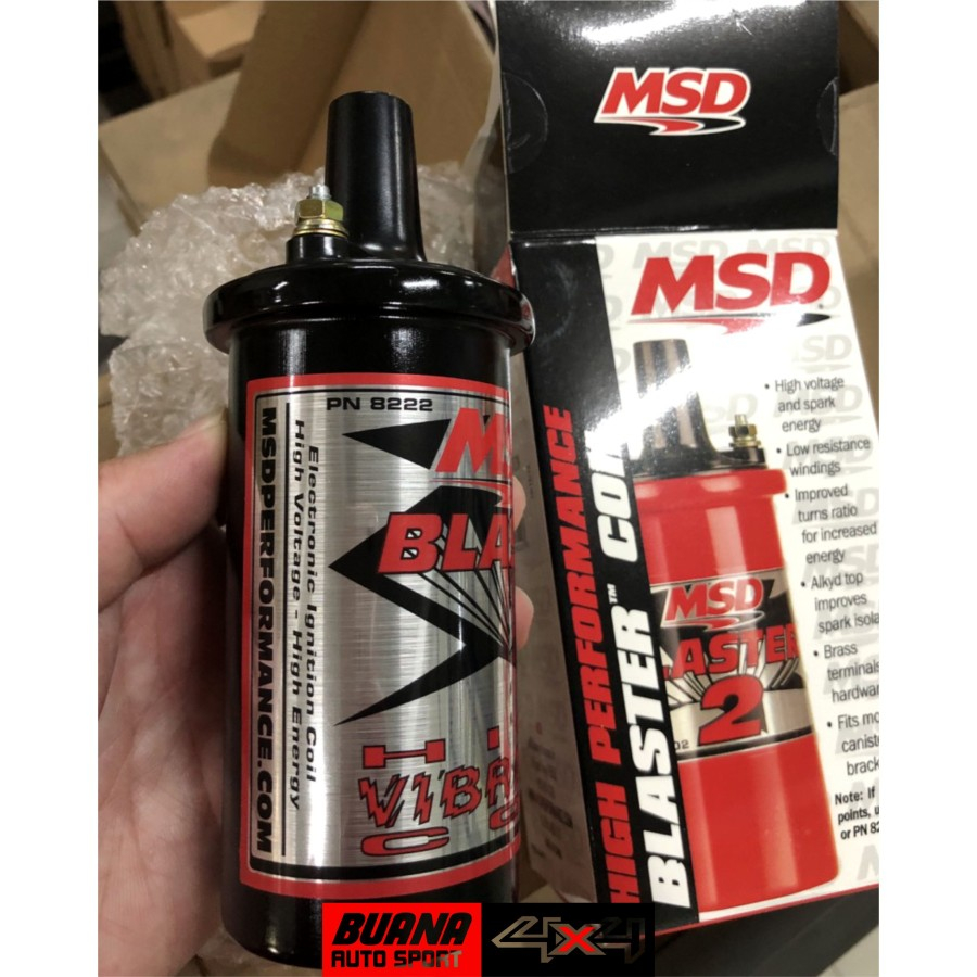 Ignition Coil Botol High Vibration Racing MSD Blaster USA