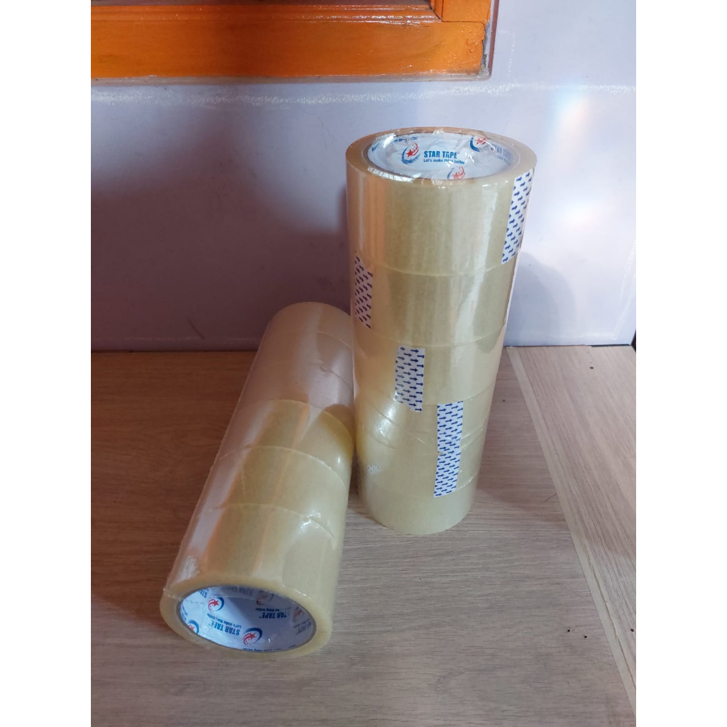 

Lakban Bening Besar 45mm x 90yard Transparan BC OPP Tape