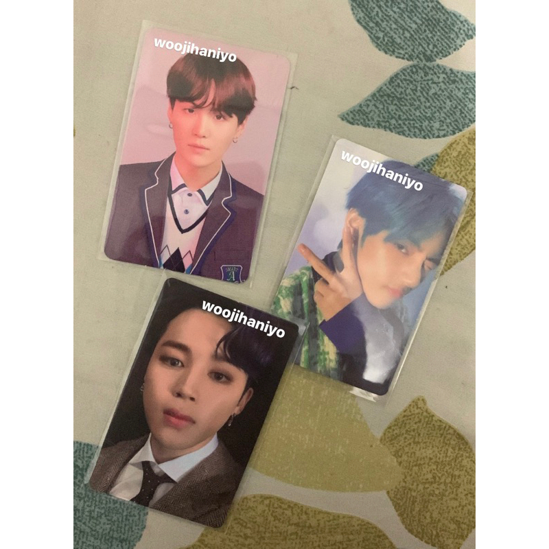 Official Photocard PC BTS Bangtan Suga Taehyung Jimin Persona Map Of The Soul