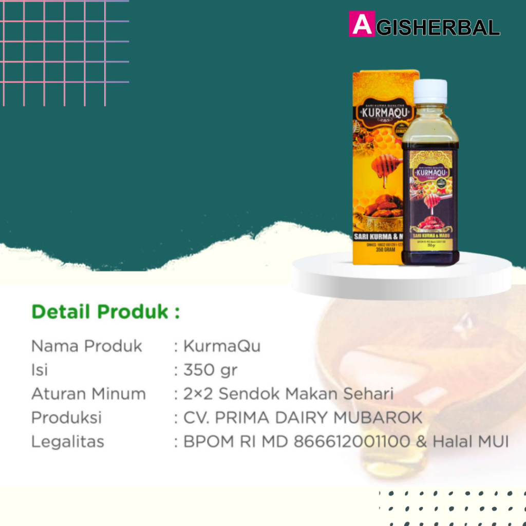 Obat Anemia Herbal Penambah Darah Kurmaqu Sari Kurma