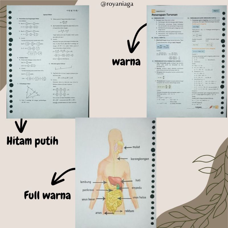

JASA PRINT/CETAK KERTAS BINDER A5 & B5
