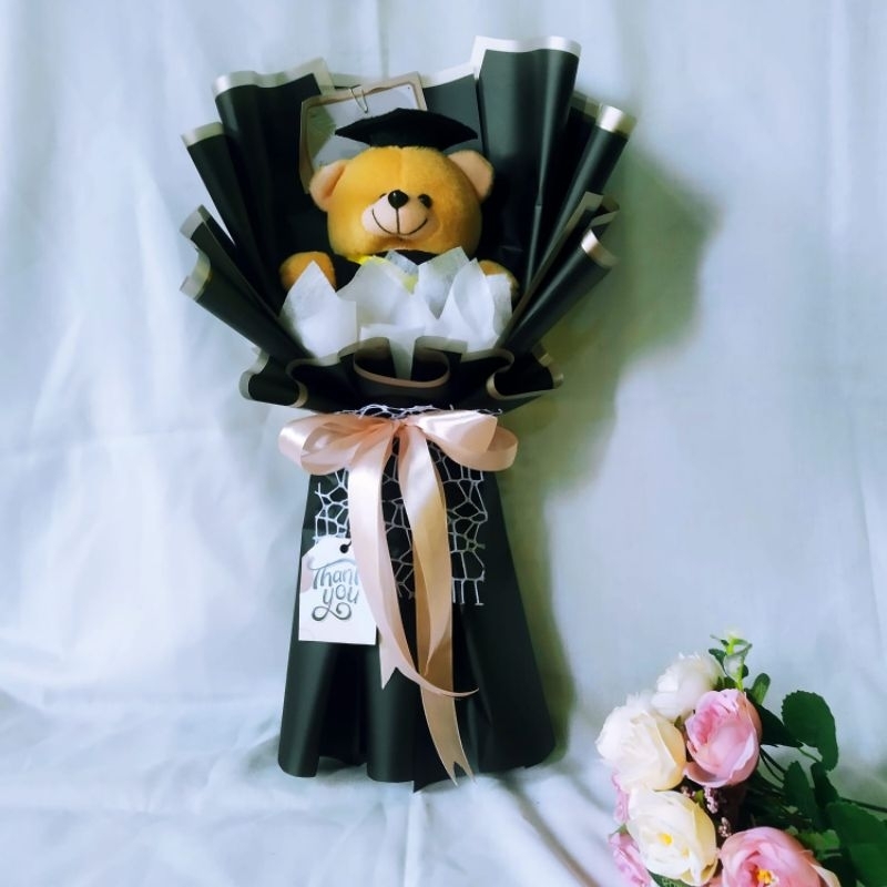 

Buket Boneka Special Toga Wisuda/ Give Graduation / Bouket Exclusive / hand buquet / buket bunga