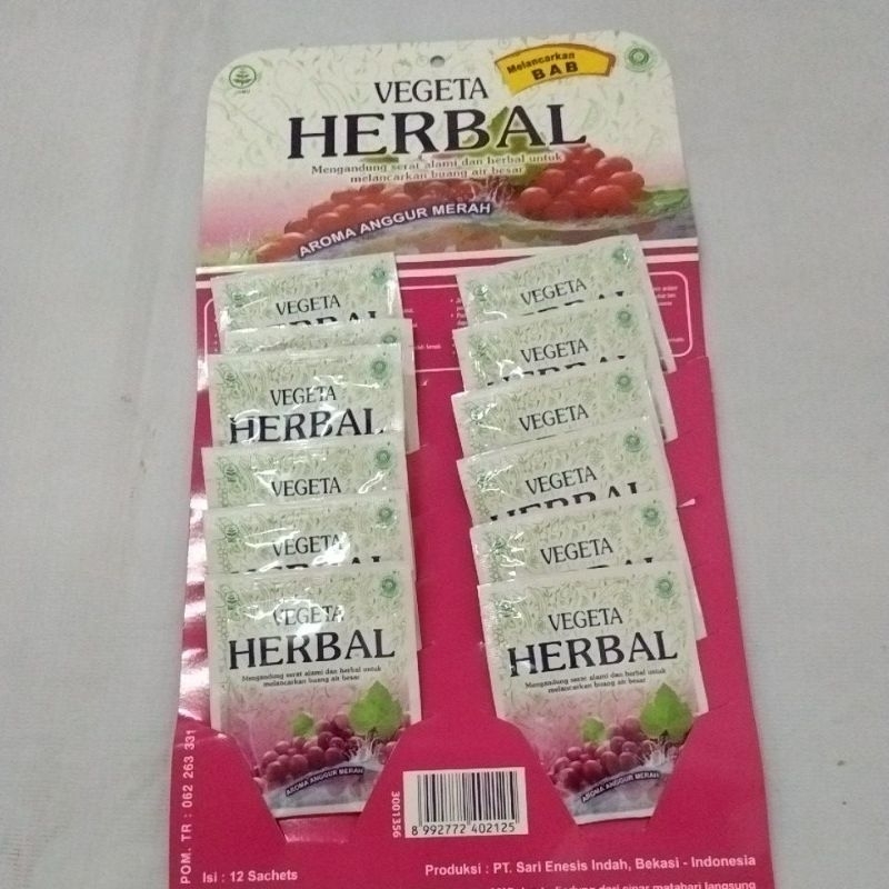 

vegeta herbal isi 1sachet @5gr