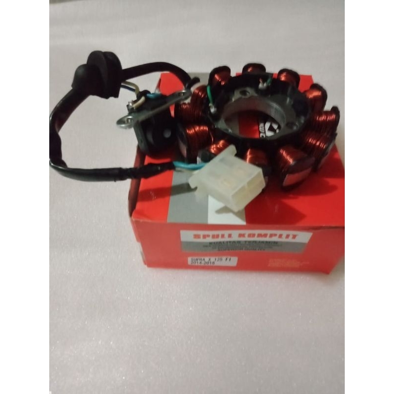 SPUL SPULL SPOOL SEPUL STATOR COMP SUPRA X 125 FI INJEKSI 2014 2015