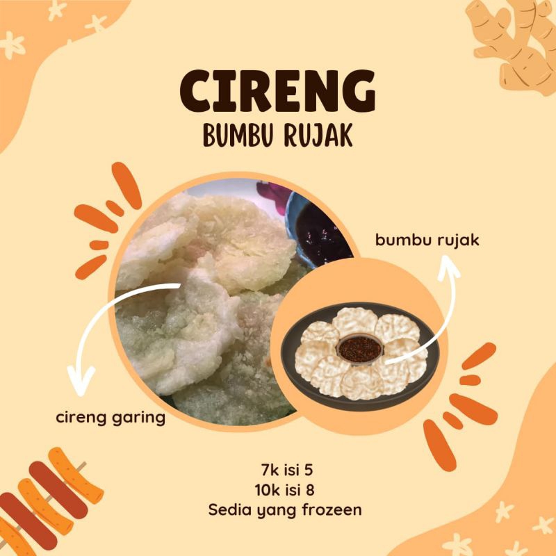 

promoo!!! CIRENG RUJAK