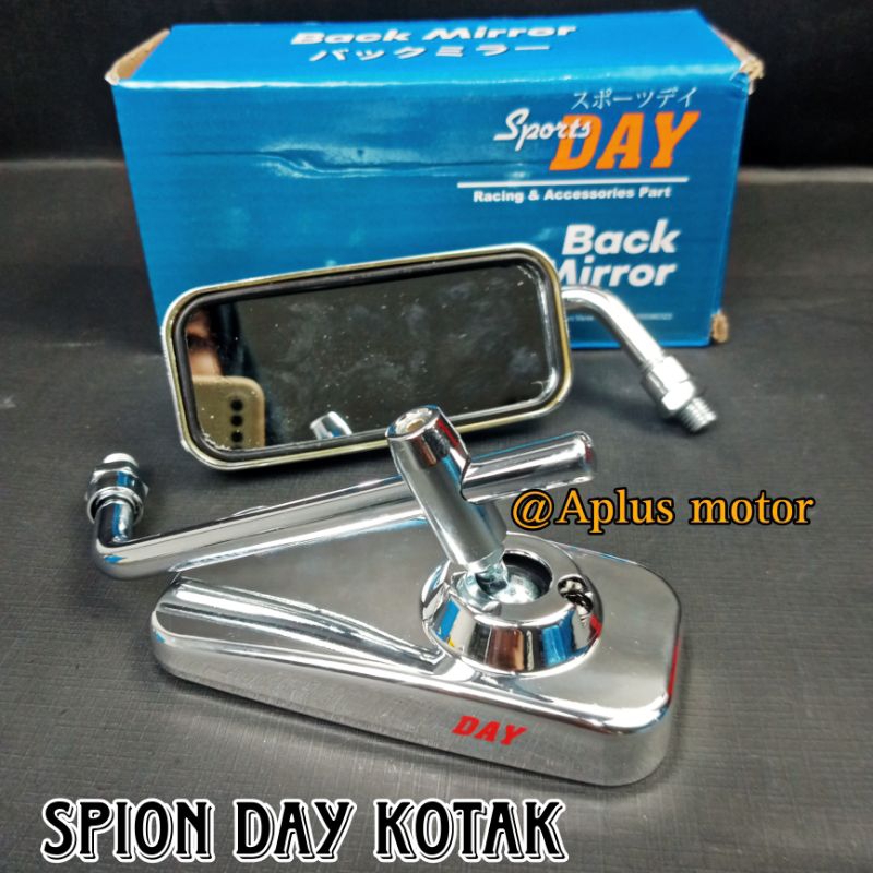 Spion Day Chrome Sepion Daytona Kotak Mini Honda Yamaha Spion CB GL MP FAZZIO