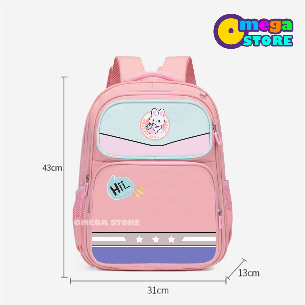 [O&amp;S] Tas Ransel Anak Sekolah Tas Punggung Unisex Backpack Model Terbaru - OS1021