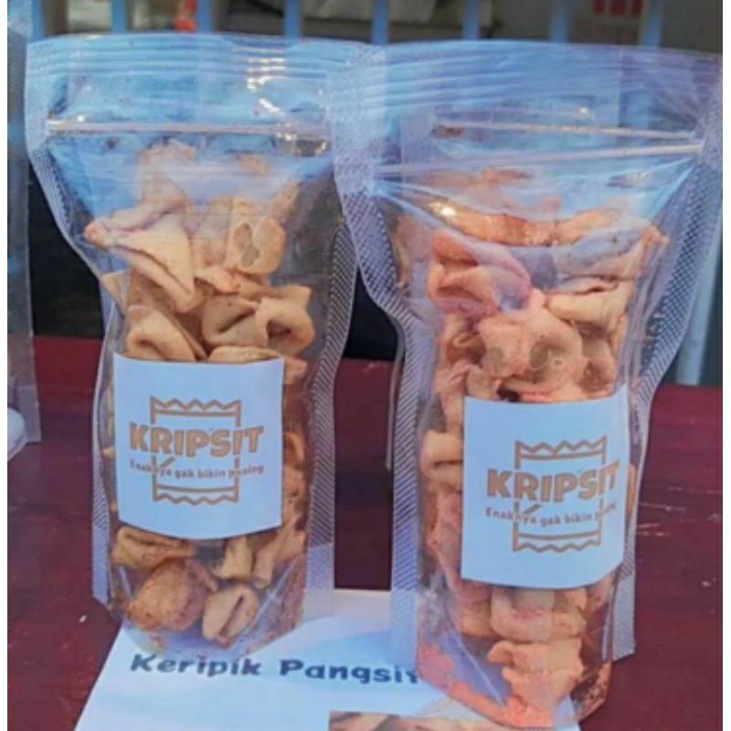 

Keripik Pangsit Bulat Kripsit Balado 100gr