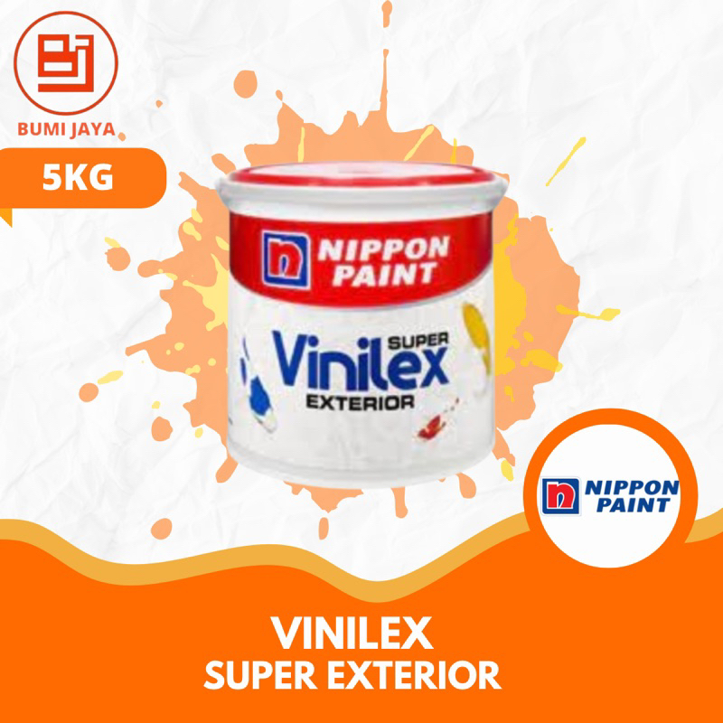 cate tembok exterior nippon paint vinilex super exterior 5 kg