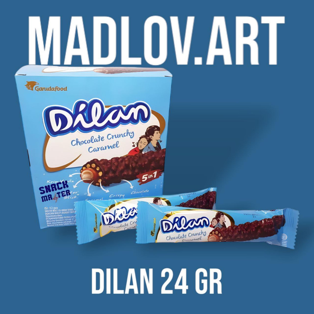 

Dilan Chocolate Crunchy Caramel 1 Pcs