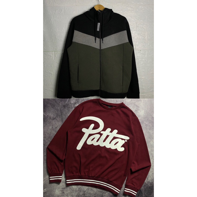 Ziphoodie dan Crewneck Patta Fashion