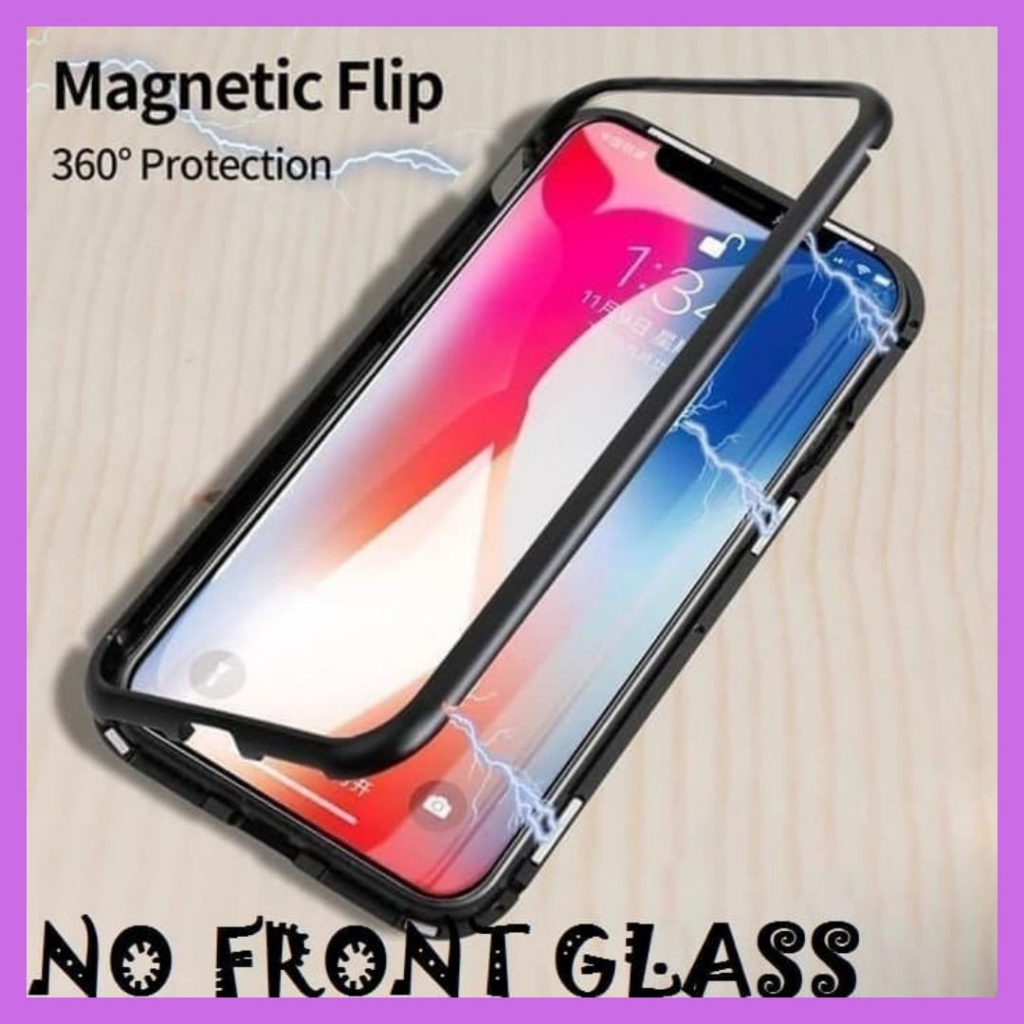 Case Magnetic Vivo Z1 Pro Premium Glass 2in1 Vivo Z1Pro