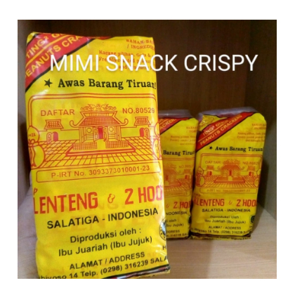 

ENTING ENTING KACANG GEPUK KLENTENG & 2 HOOLO 700 GR