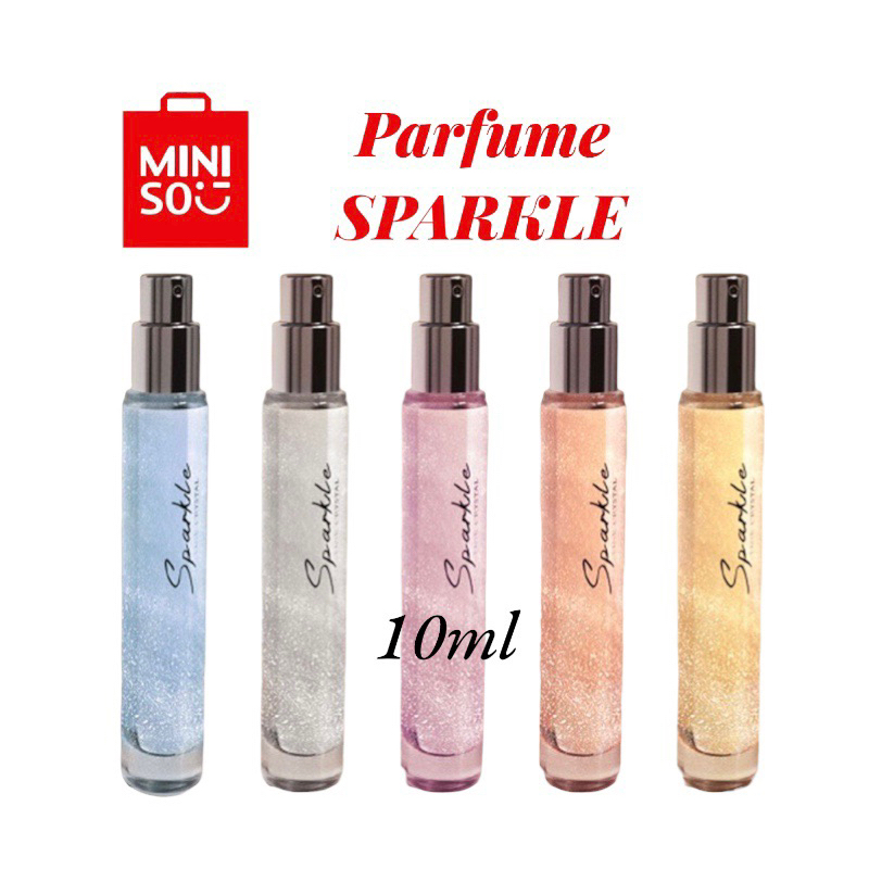 MINISO parfum wanita sparkle eau de toilette 10ml