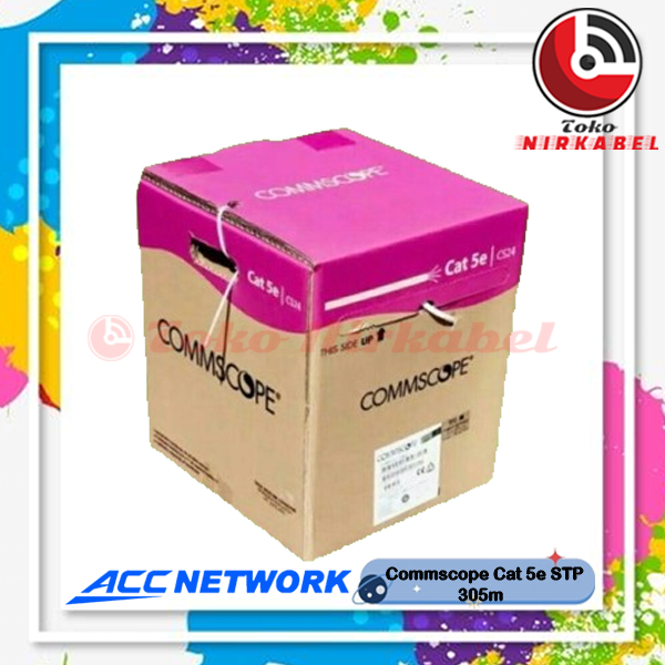 Kabel AMP Commscope FTP STP Cat5E 305 Meter