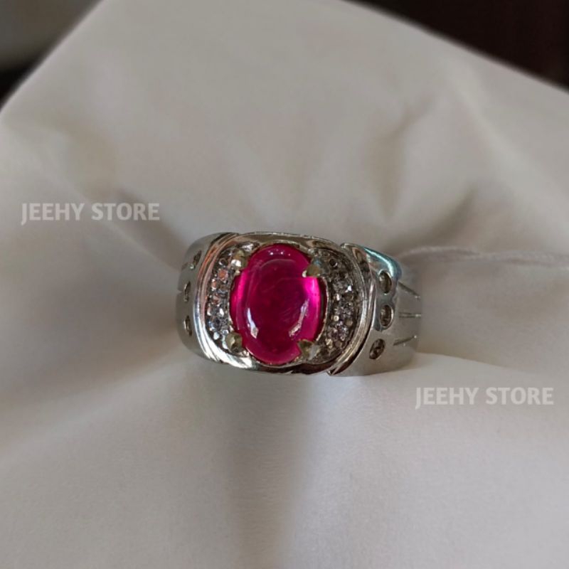 Batu Akik Natural Ruby Mozambique