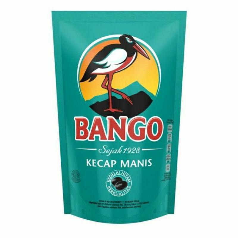 

kecap Manis Bango refil 520ml