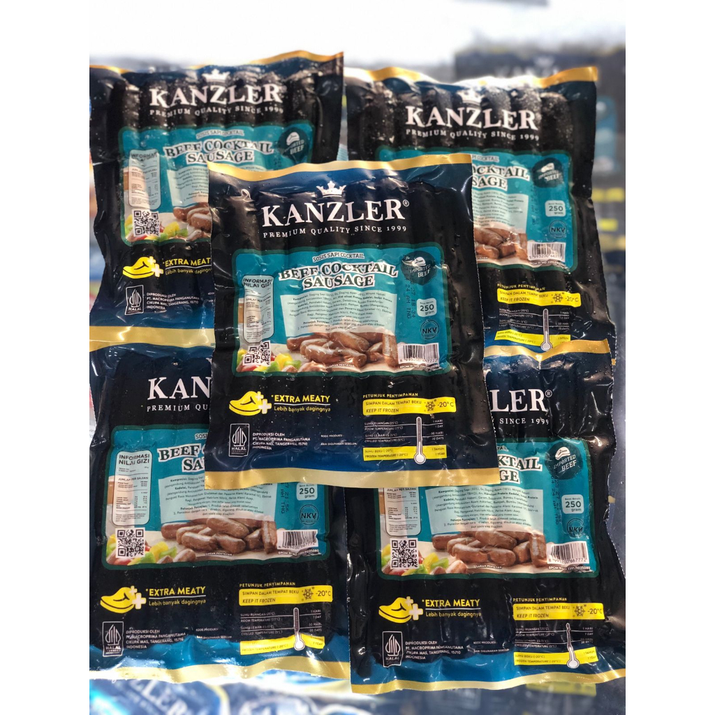 

KANZLER SOSIS SAPI COCTAIL 250gr