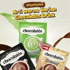 

Chocolatos drink 1 Renteng isi 10 sachet Rasa Coklat Matcha creamy
