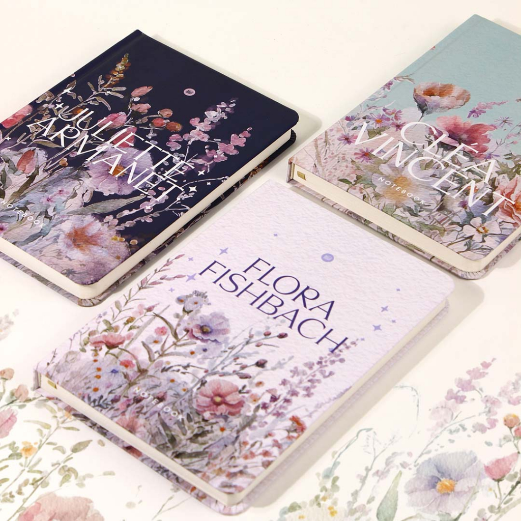 

Notebook Buku Tulis Catatan A5 A6 Hardcover by Buddybooks FLO 31 FLO 32 FLO 33 Custom Notebook / Planner / Journal