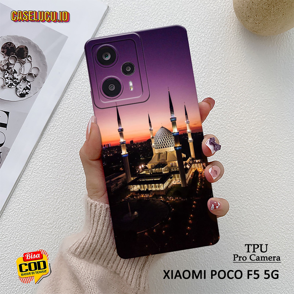 Softcase Hp Xiaomi Poco F5 5G Terbaru - Fashion Case Muslim - Case Xiaomi Poco F5 5G  - Casing Hp Xi
