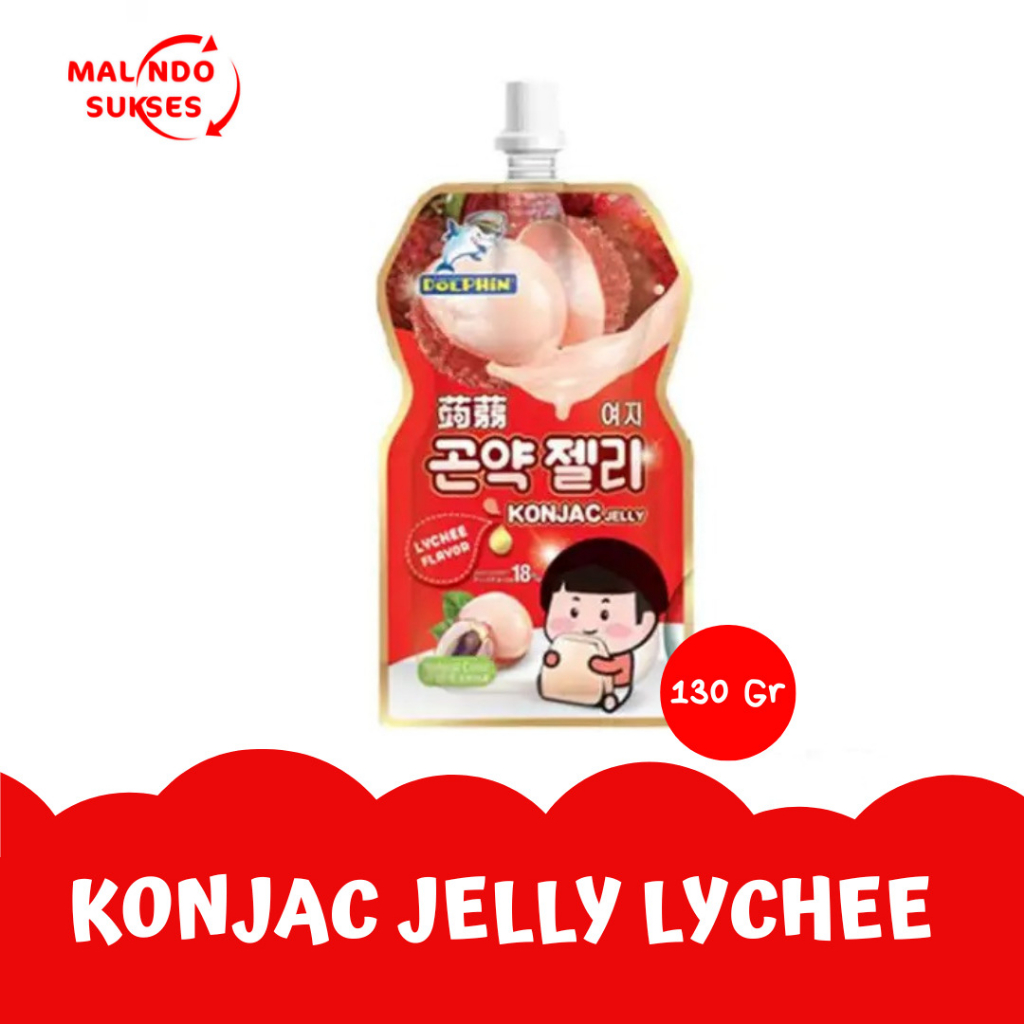 

konjac Jelly Lychee 130gr
