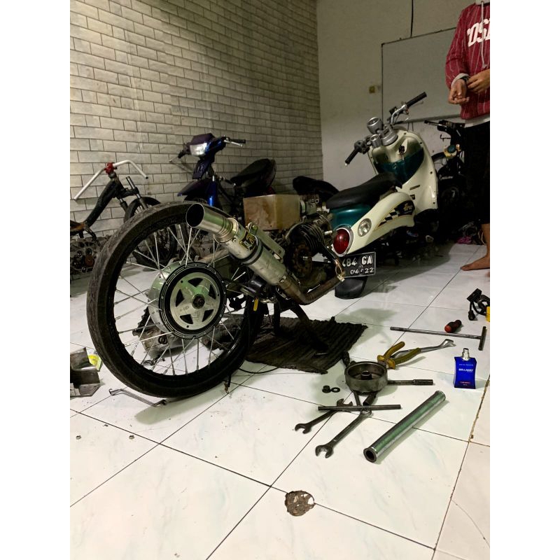 kenalpot ROB1 LIMITED 200cc mio sporty