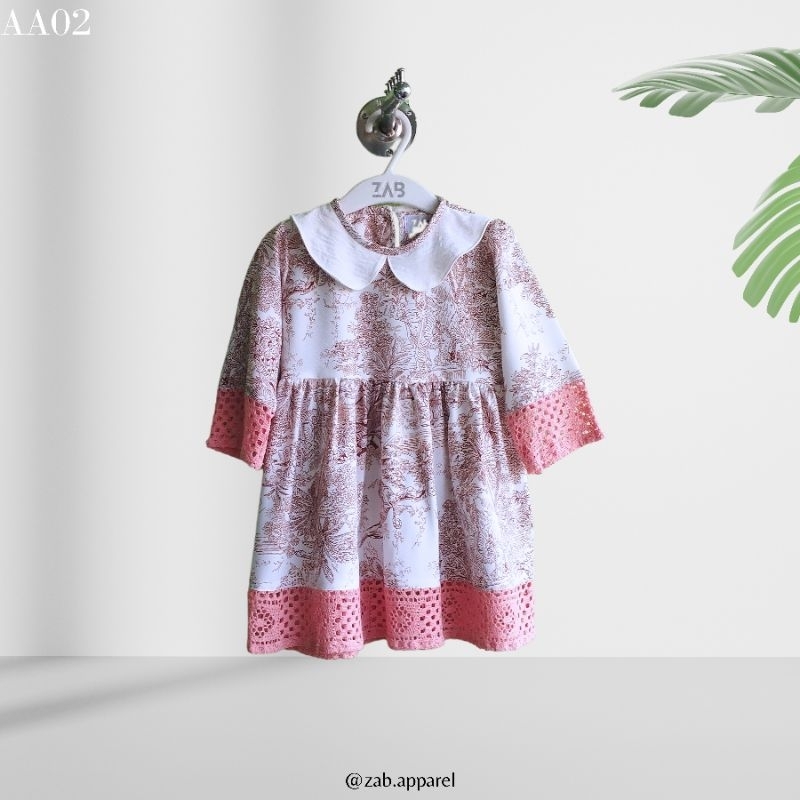 Dress Anak Bahan Dior AA02