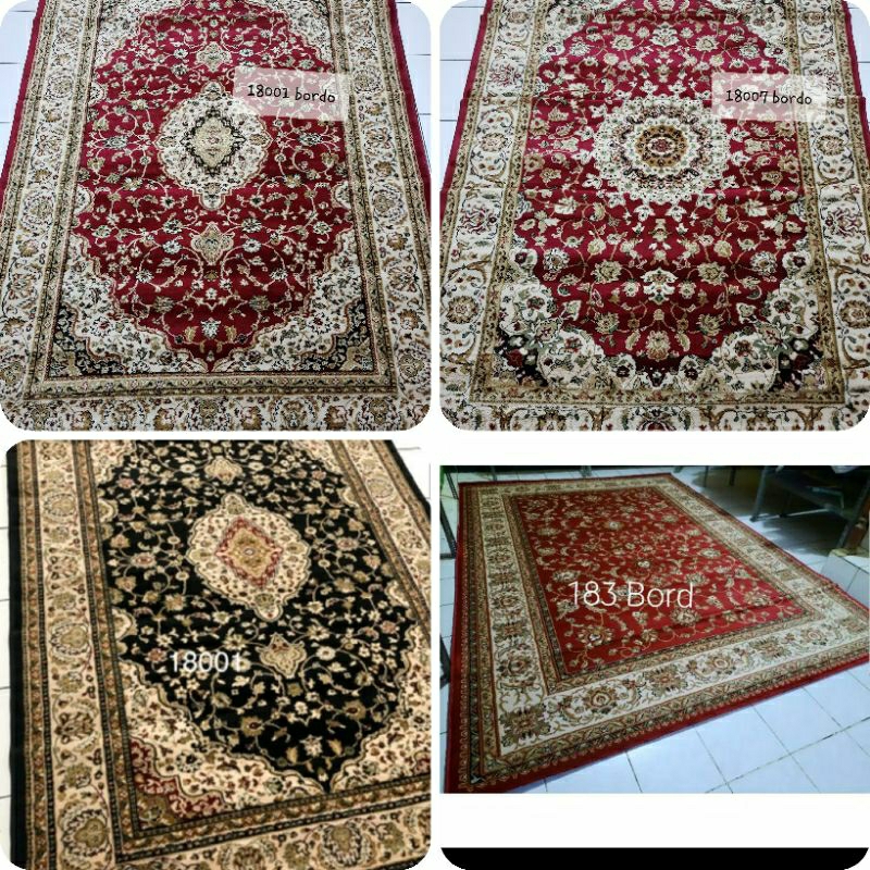 Karpet permadani iranshahr ukuran 200x290