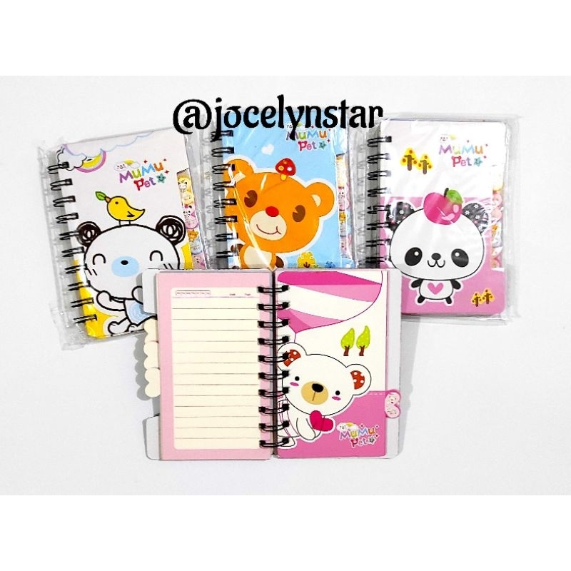 

Diary panda/diary karakter/diary spiral/notes spiral/buku harian