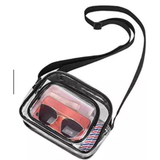 Tas selempang pvc mika tranparan korean rinjani/tas mika