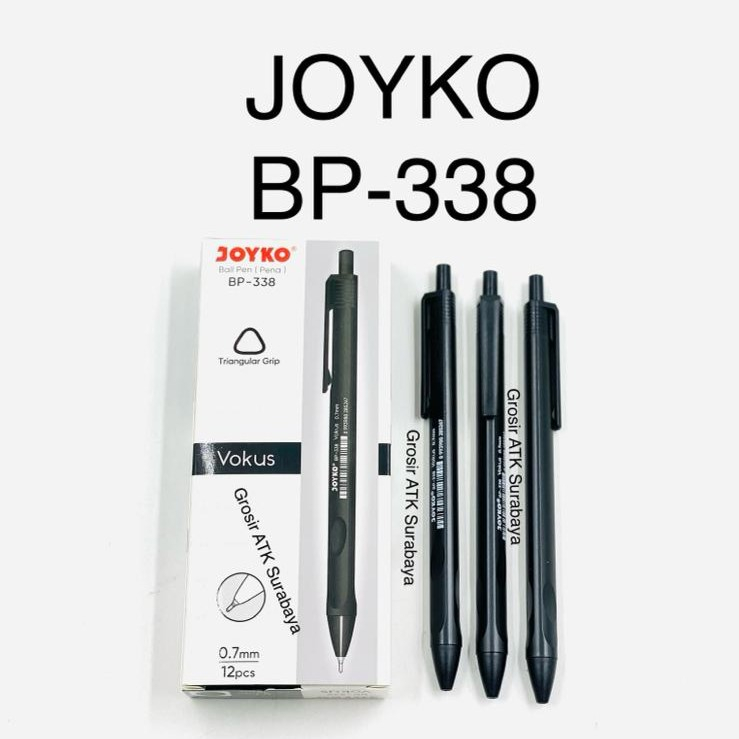 

Bolpen Pulpen Bolpoin Cetek Joyko Vokus BP-338 BP 338