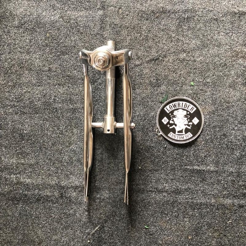 Springer Fork Tegak Pipa 12 Lowrider